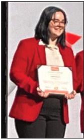 Left: Paxton Burke placed first in Nutrition Challenge and third in Consumer Math Challenge at National FCCLA conference. Right: Korah Hier placed third in Early Childhood Challenge at National FCCLA Conference. Photos provided.